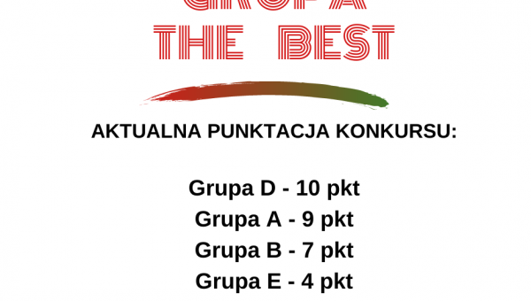 Grupa THE BEST - konkurs listopad